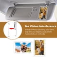 thumbnail image 4 of DIYSMART Car Picture Frame Photo Holder Clip Sun Visor Magnetic Acrylic Display Horizontal Vertical fit Photo Size 4.72 x 3.15 inch 2 Pack, 4 of 8
