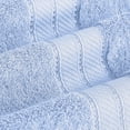 thumbnail image 3 of Modern Threads Spunloft 6-Piece Cotton Bath Towel Set, Blue, 3 of 7