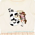 thumbnail image 4 of Inktastic I'm Five-cowgirl Riding Horse Birthday Girls Toddler Dress, 4 of 5