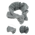 thumbnail image 3 of Unique Bargains 1 Pc Fashion Plush Wide Side Knot Bow Headwrap for Women 7.28"x3.15" Gray, 3 of 3