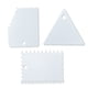 thumbnail image 1 of Juego de herramientas más suaves para raspar pasteles, combinación de herramientas de placa cortadora para alisar pasteles, raspador de glaseado para pasteles, 1 of 5