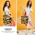 thumbnail image 3 of Ayieyill Corduroy Tote Bag for Women Girl Canvas Shoulder Cord Purse with Inner Pocket (Sunflowers), 3 of 8