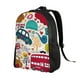 thumbnail image 2 of Fotbe London Symbols Mochila de Viaje para Laptop, Mochila Ejecutiva Delgada y Resistente 15.6", 2 of 8