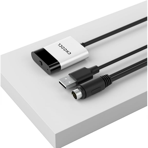 Bluetooth Car Adapter with iPod Y Cable Work for Porsche PCM3.0 System, Bluetooth Adapter for Car Music, aptX™ Compatible for Stable, Low-Latency Audio Streaming (PCM3.0)