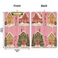 thumbnail image 5 of FORMRS Acrylic Clipboard with Low Profile Clip Standard A4 Letter Size, 12.5" x 9", Pink Christmas House, 5 of 8