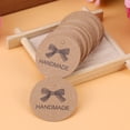 thumbnail image 3 of 100 Etiquetas de Papel Kraft Hechas A Mano, Lindas Minitarjetas Redondas Para Etiquetas de Precios, Regalos, Ropa y Más, Manualidad Con Cintas o Cuerdas, 3 of 8
