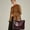 Coffee, variant on For Women Large Designer Ladies Bag Pocket Purse Leather Water Book Bag