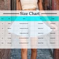 thumbnail image 3 of Lenpel Flowy Shorts for Women Summer Ruffle Elastic High Waisted Pleated Wide Leg Boho Casual Shorts Beach Vacation Clothes, 3 of 7