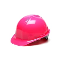 Pyramex SL Series Cap Style Hard Hat 4 Point Ratchet Pink