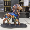 thumbnail image 4 of Acrylic Sculpture Wild Animal Metal Art Table Decoration Fine Workmanship Non-fading Desktop Ornament, 4 of 8