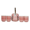 thumbnail image 2 of Japanese Design Maneki Neko Lucky Cat Pink 20oz Ceramic Tea Pot and Cups Set, 2 of 7