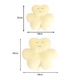 thumbnail image 6 of Ludlz Throw Pillow Full Filling Highly Elastic Non-shedding Anti-pilling Colorfast Clover Shape Afternoon Nap Throw Pillow Doll Living Room Decor, 6 of 8