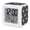 Black, variant on Lavender Polka Dot Digital Alarm Clock for Bedrooms, Smart LED Alarm Clock with 7 Color Changing Night Light, Modern Minimalist Dots Pattern Silent Wake Up Clocks for Sleep Study Cooking 3.2"x3.2"