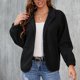thumbnail image 2 of Chaquetas de manga larga para mujer Botón de color sólido Abrigo de solapa recreativo Tops Odeerbi ODB-2, 2 of 5