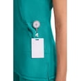thumbnail image 3 of Infinity Cherokee Women Nurse Scrubs Top Mock Wrap with 2 Pockets - 2625A, 3 of 9