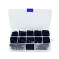 thumbnail image 4 of HEALEEP Wire Jumper Crimp Cable Pin Connector Header Housing Kit 620Pcs for Connector Cables in Black, 4 of 8