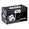 thumbnail image 1 of Juego de Salero y Pimentero Star Wars Disney Blanco y Negro con Stormtrooper y Darth Vader para Deco, 1 of 3