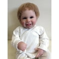 thumbnail image 2 of Reborn Baby Dolls Boy - 20" Realistic Baby Doll, Real Life Baby Dolls with Cloth Body, Real Baby Doll Newborn Lifelike Baby Gift with Accessories, 2 of 5