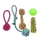 thumbnail image 1 of Mascota premium masticar cuerda nudo fuerte dentición juguetes pelota juguetes Estilo 7 Yuyangstore Nudo de cuerda de mascar, 1 of 8