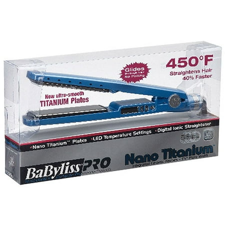 BaBylissPRO Nano Titanium 1.25" Titanium-Plated Straightening Iron
