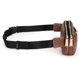 thumbnail image 5 of Riñonera para Mujer Riñonera Riñonera Resistente al Agua Ligera Moda Pecho Bolsas con 3 Bolsillos con Cremallera para Viajes Correr Senderismo Ciclismo CA0 PU Cuero Marrón esquí esquí Gafas de esquí, 5 of 5