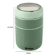 thumbnail image 4 of Lonchera Termica Bloosom  Acero Inoxidable De 710ml Incluye Cuchara Verde, 4 of 4