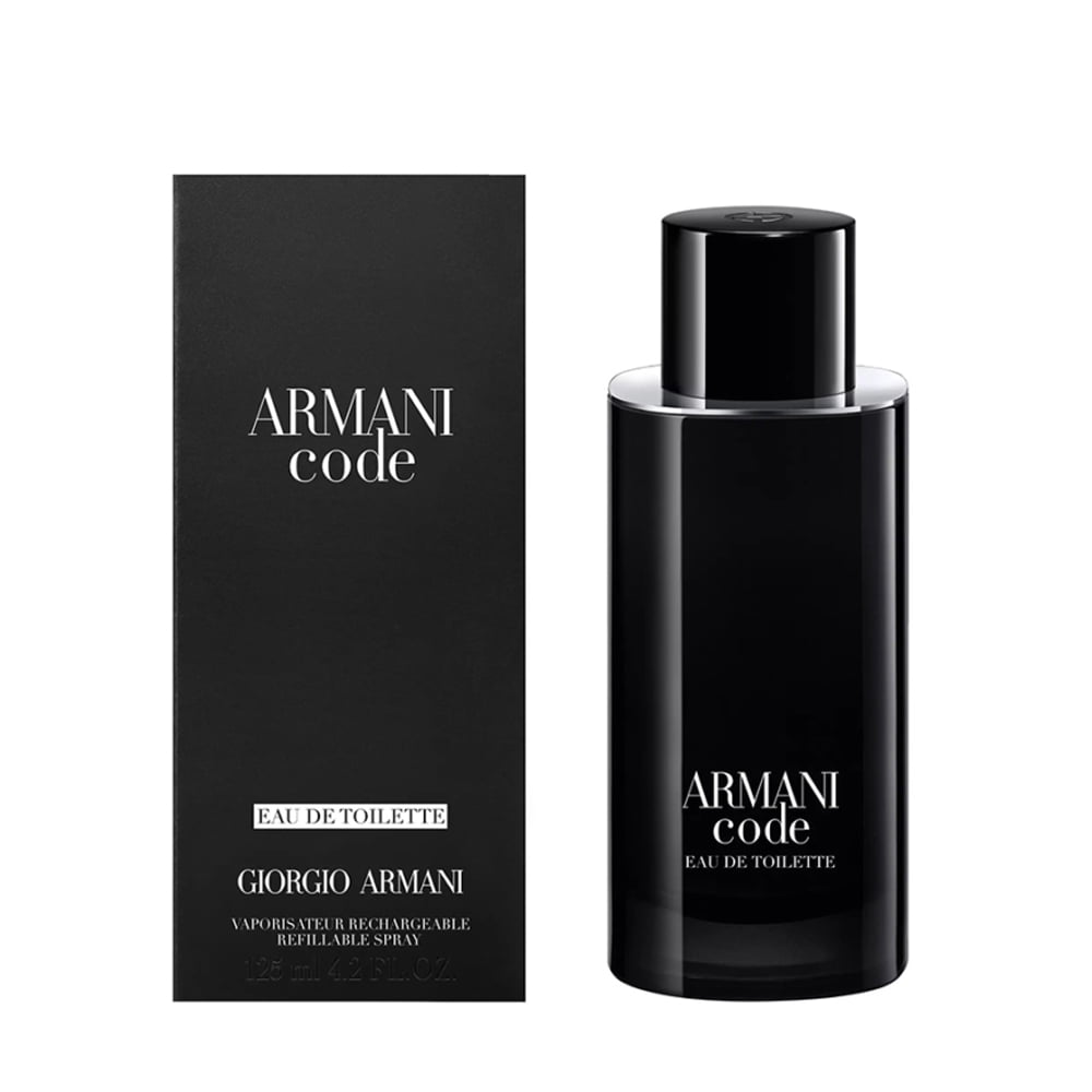 Armani Code Eau De Toilette Spray Refillable By Giorgio Armani - 4.2 oz Armani Code Eau De Toilette Spray Refillable By Giorgio Armani - 4.2 oz