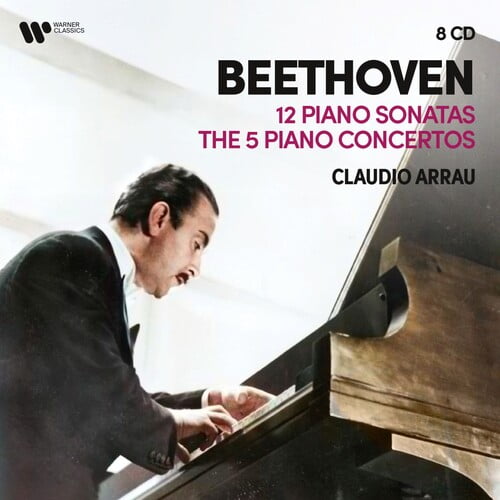 Claudio Arrau - Beethoven: 12 Piano Sonatas, the 5 Piano Concertos (Remastered 2022) - Music & Performance - CD