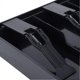 thumbnail image 5 of Cash Register Insert, Cash Drawer Register Insert, Replacement for 3 Notes, 3 Coins, Money Storage Box, 24.5 x 24.5 x 3.5 cm (Black), 5 of 5