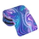 thumbnail image 4 of Disketp Swirl Blue And Purple Estuche de Lápices de Doble Capa con Tapa Abatible y Cremallera, Organizador Escolar para Adolescentes y Adultos, 4 of 7