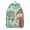 Black-and-White, variant on Paisley Boho Design School Backpack, Retro Ethnic Floral Canvas Bookbag for Women, Aesthetic Mandala Style Travel Daypack