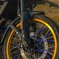 thumbnail image 3 of CIMAXIC Dark Blue Plastic Spoke Sleeves Motorcycle Rim Decorations Durable and Easy Install, 3 of 8