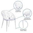thumbnail image 5 of Flash Furniture Specter Series Transparent Stacking Side Chair, 5 of 11