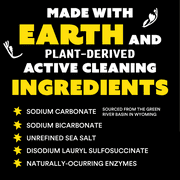 Mollys Suds Unscented Super Powder Detergent | Natural Extra Strength Laundry Soap, Stain Fighting | Sensitive Skin | Earth Derived Ingredients | 60 Loads