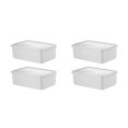 thumbnail image 2 of Cateissary Contenedores de almacenamiento de alimentos multifuncionales para una fácil organización de la cocina Contenedores de almacenamiento blanco lechoso L 3.3L 2Conjunto, 2 of 6