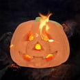 thumbnail image 4 of Halloween Pumpkin Fireplace Party Prop Scary Decoration For Home Desktop Ornament, 4 of 6