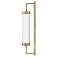 thumbnail image 4 of Baylor - Light Heritage Brass Brass Traditional - LED Steel Wall Sconce, 4 of 9