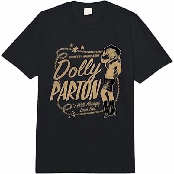 Dolly Country Music Star Vintage Portrait T-Shirt