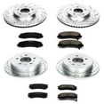 thumbnail image 3 of Power Stop Front and Rear Brake Kit with Drilled & Slotted Rotors and Ceramic Brake Pads K4377, 3 of 10