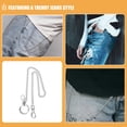thumbnail image 5 of Raindrops Men's Wallet Chain with Lobster Clasp, Key Holder Accessory for Jeans, Pants, and Casual Wear, 5 of 6