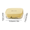 thumbnail image 6 of LEFXSMR Ice Cube Tray with Lid, Easy Release Round Ice Trays for Freezer, Reusable Ice Molds for Ice Maker, Yellow, 6 of 7