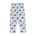 thumbnail image 4 of Daiia Sea Turtle Whale Women's Sleep Pant with Pockets and Drawstring,Pajama Pants-Large, 4 of 9