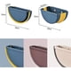 thumbnail image 3 of Bolsa de cocina plegable, Poub plegable colgante, Poub plegable semicircular, gabinete portátil, oficina, baño, dormitorio y Poub para automóvil (azul marino), 3 of 5