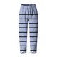 thumbnail image 4 of Pantalones de Mujer Traje Verano Cómodo de Moda Impreso Pantalones Recortados, Pantalones Elásticos Casuales, 4 of 5