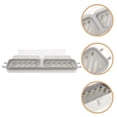 thumbnail image 1 of unbranded Soporte De Jabón Para Pared Adhesivo Práctico Con Doble Rejilla Ventilada Para Y Cocina, 1 of 8