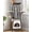 White, variant on 46-Inch Modern Tree Tower for Large Cats, Multi-Level Tower with Playful Balls, Large Perch, Condo, Removable Pads, White
