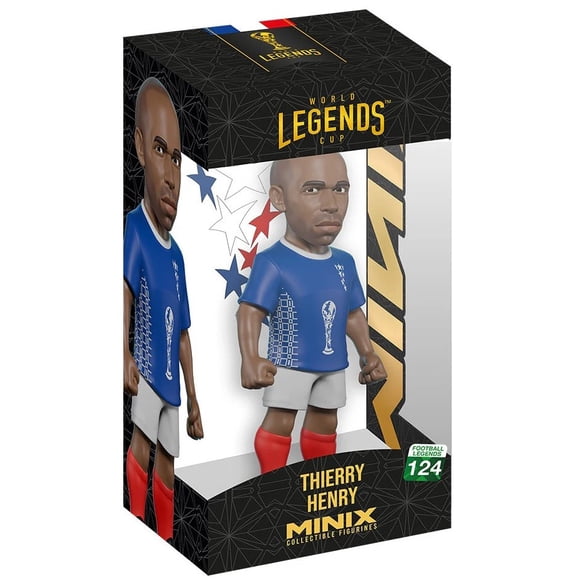 World Legends Cup 3.75 Inch Static Figure Minix - Thierry Henry #124