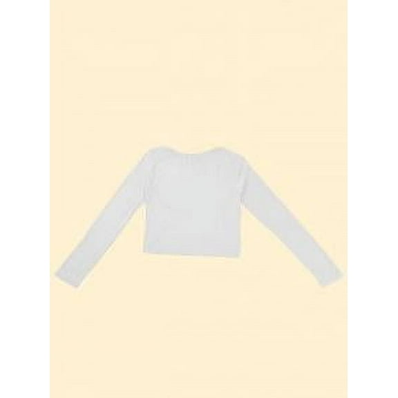 Backless slim long-sleeved top bodysuits