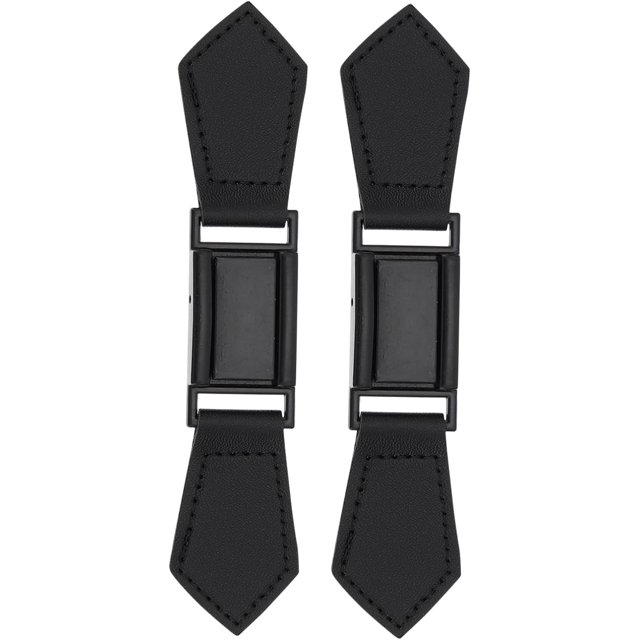 Wekity 2pcs Leather Buckle DIY Clothing Buttons Coat Toggle Buckles Coat Decorative Buttons Coat Replacement-3757
