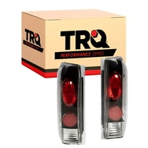 TRQ Performance Tail Light Clear Lens Black Housing for Bronco F-Series Truck LTA71050